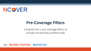 NCover-Pre-Coverage-Filters