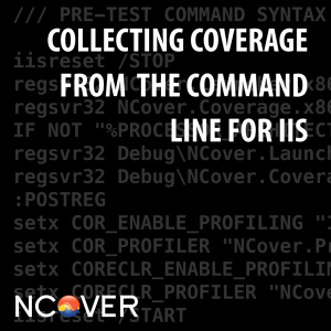Collecting Coverage from the Command Line for IIS