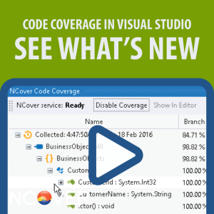NCover Desktop & Visual Studio Update